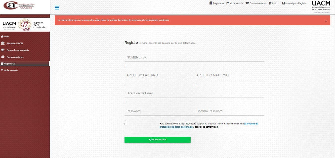 Bolsa de trabajo UACM