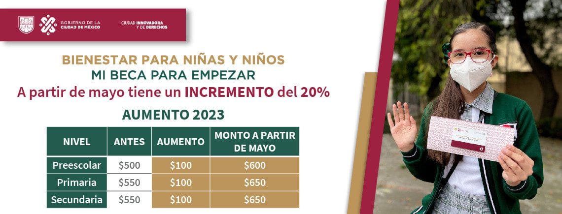 pago Mi Beca para Empezar septiembre 2023 