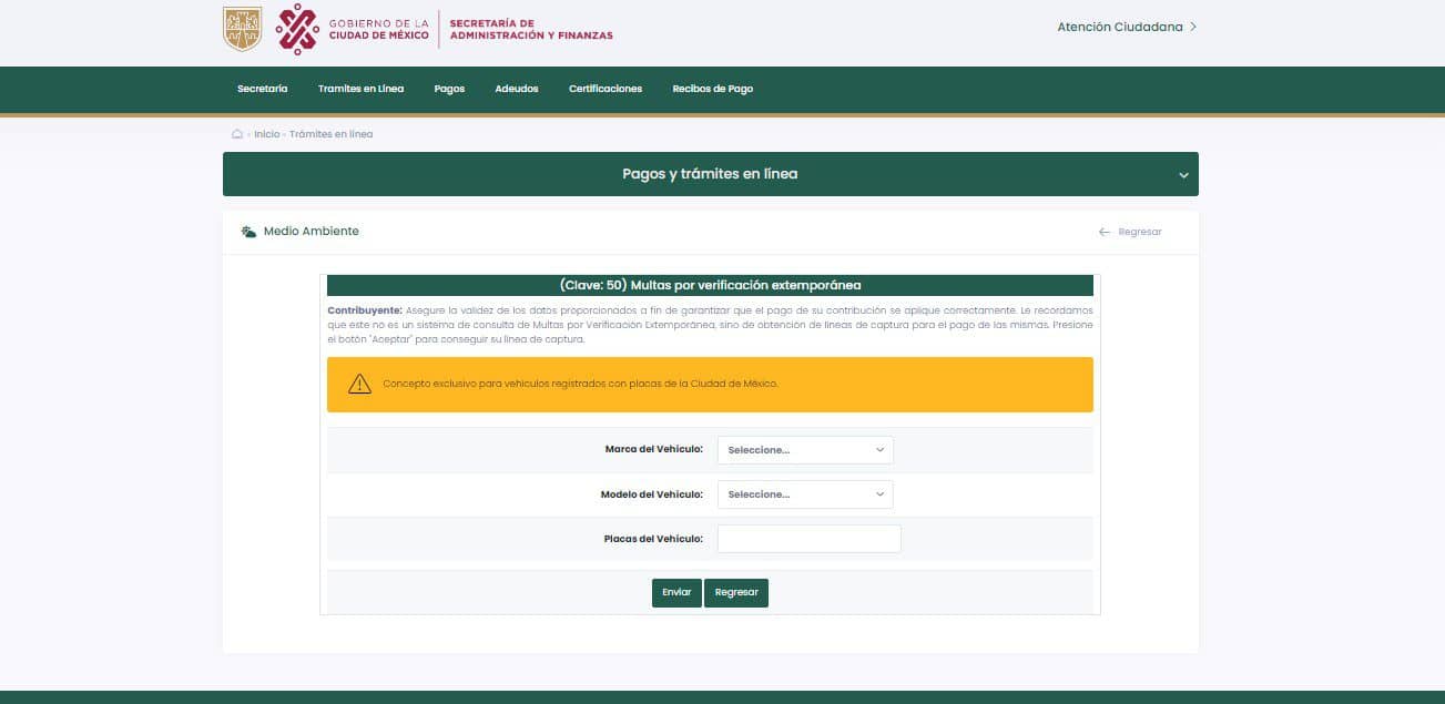 calendario de verificación CDMX 2023 segundo semestre