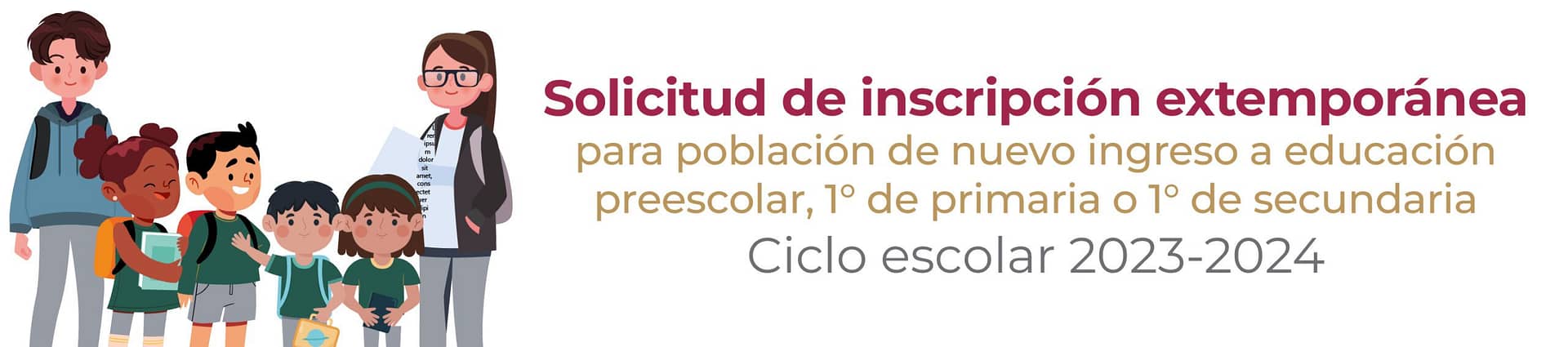 Inscripciones extemporáneas CDMX 2023-2024. Fechas y requisitos oficiales 2