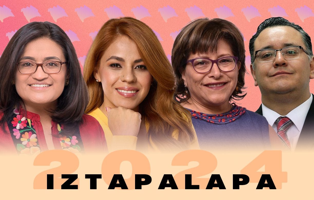 Iztapalapa 2024 Quiénes suenan para gobernar la alcaldía PORTADA OK