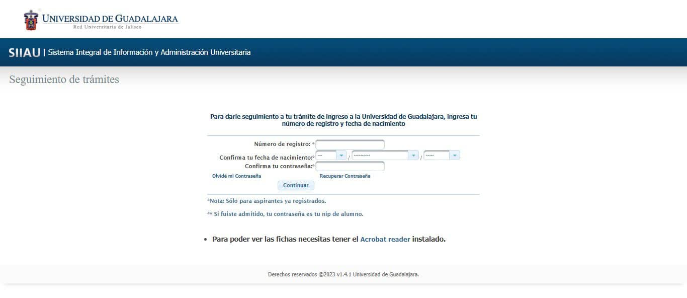 Listas UDG 2023 resultados 