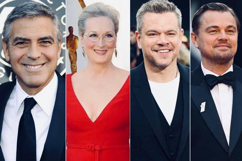 Actores que apoyan la huelga de Hollywood.