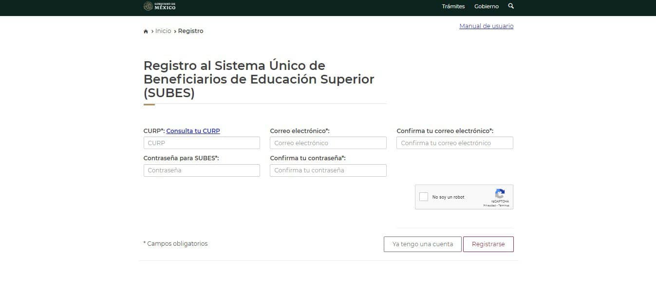 becas subes 2023 para universitarios