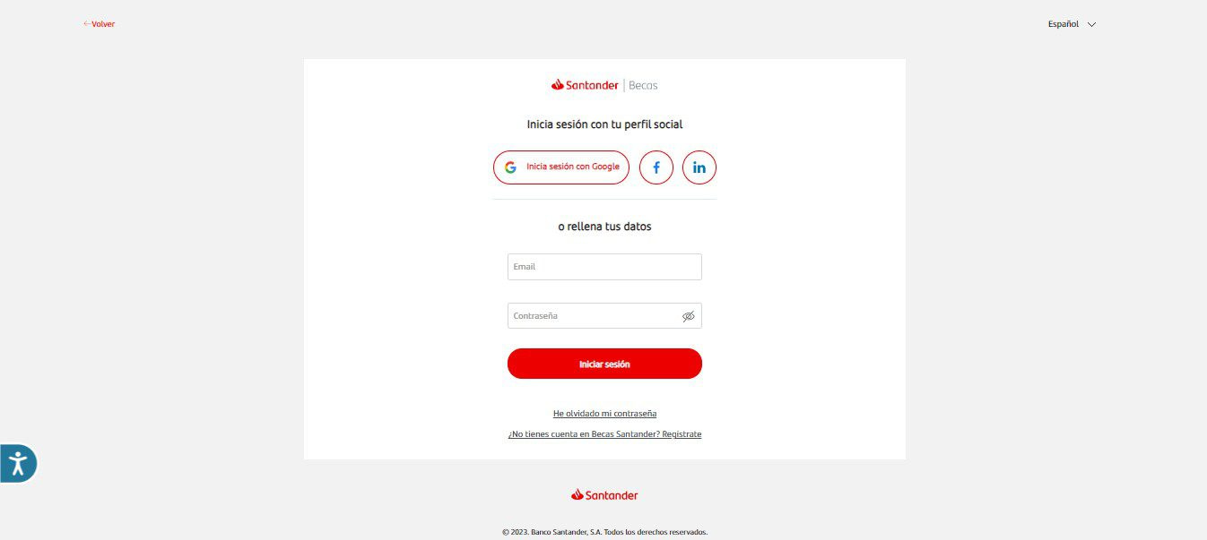 resultados becas santander apoyo a la manutención 2023