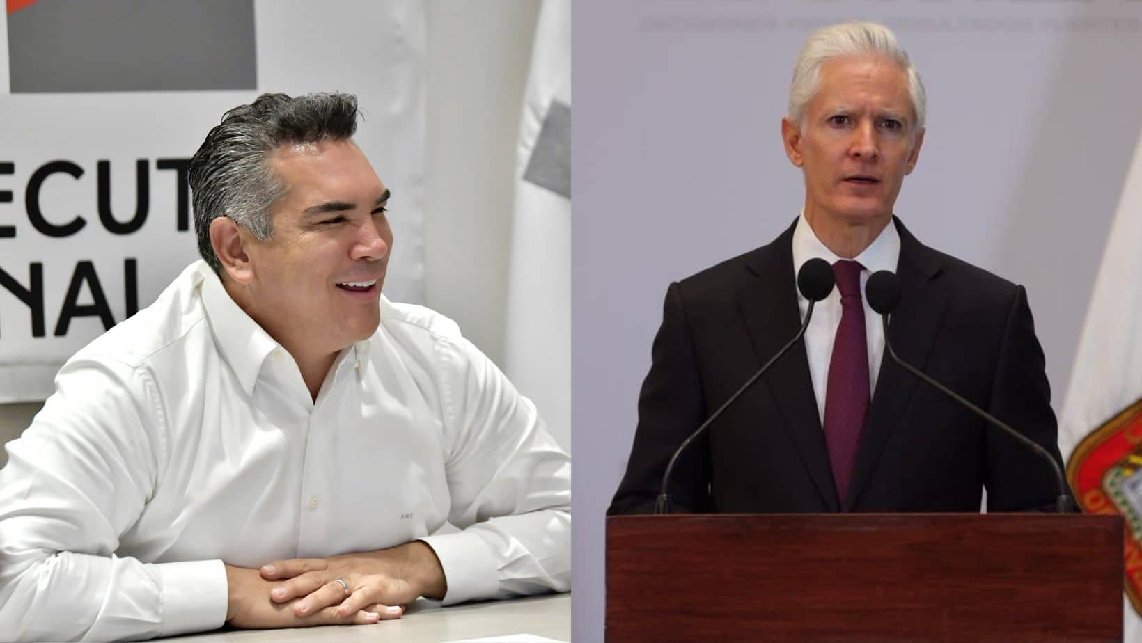 Alfredo del Mazo y AMLO