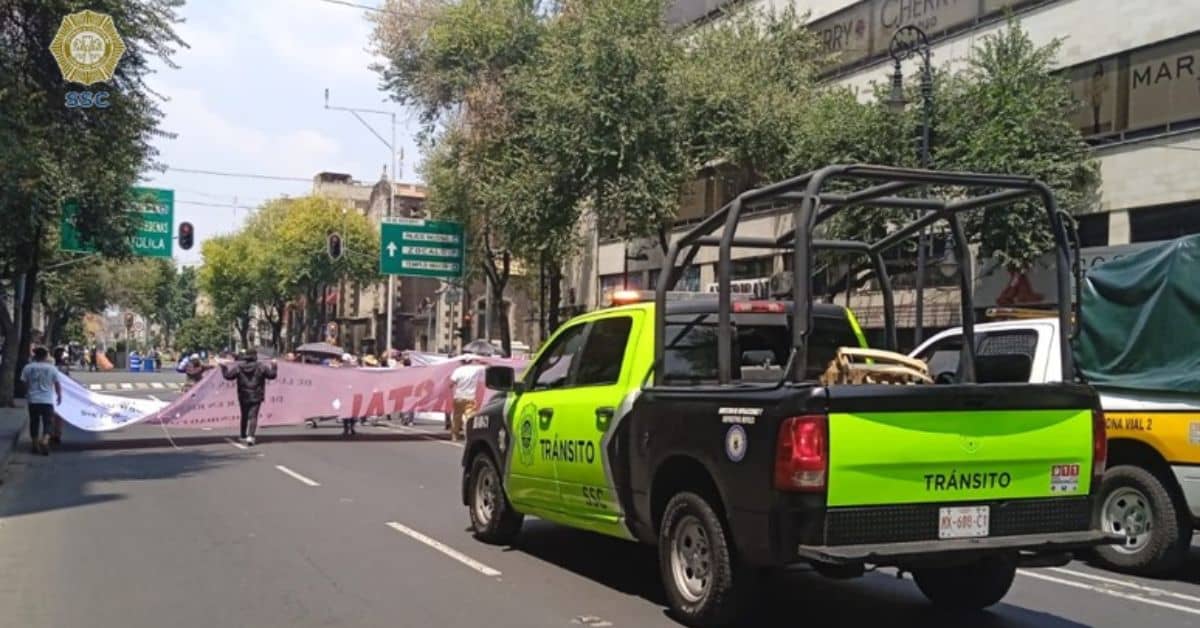 Bloqueos hoy CDMX manifestaciones 2023