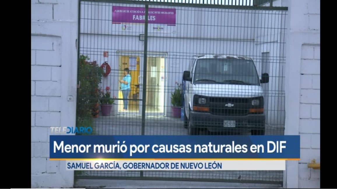 Videonota de la muerte del menor Ángel dentro de Fabriles. Crédito: Captura de pantalla de noticiero de Telediario.