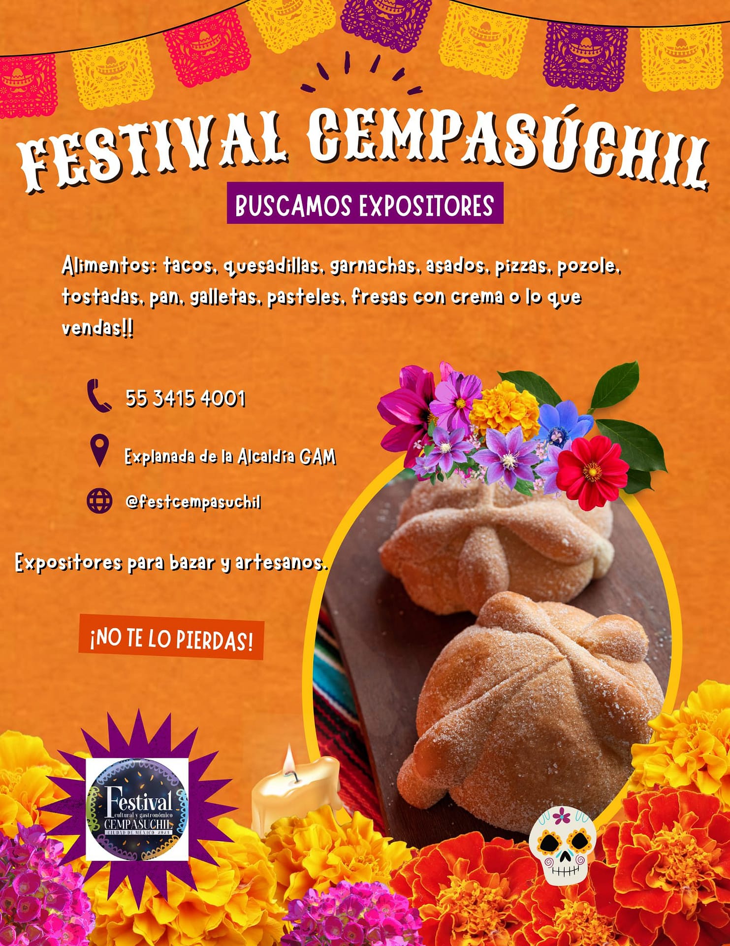 Festival Gastronómico y Cultural Cempasúchil 2023: actividades, cuándo y dónde será