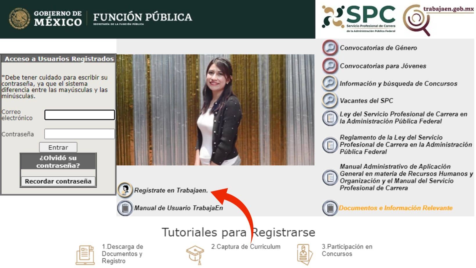Trabajar en Gobierno