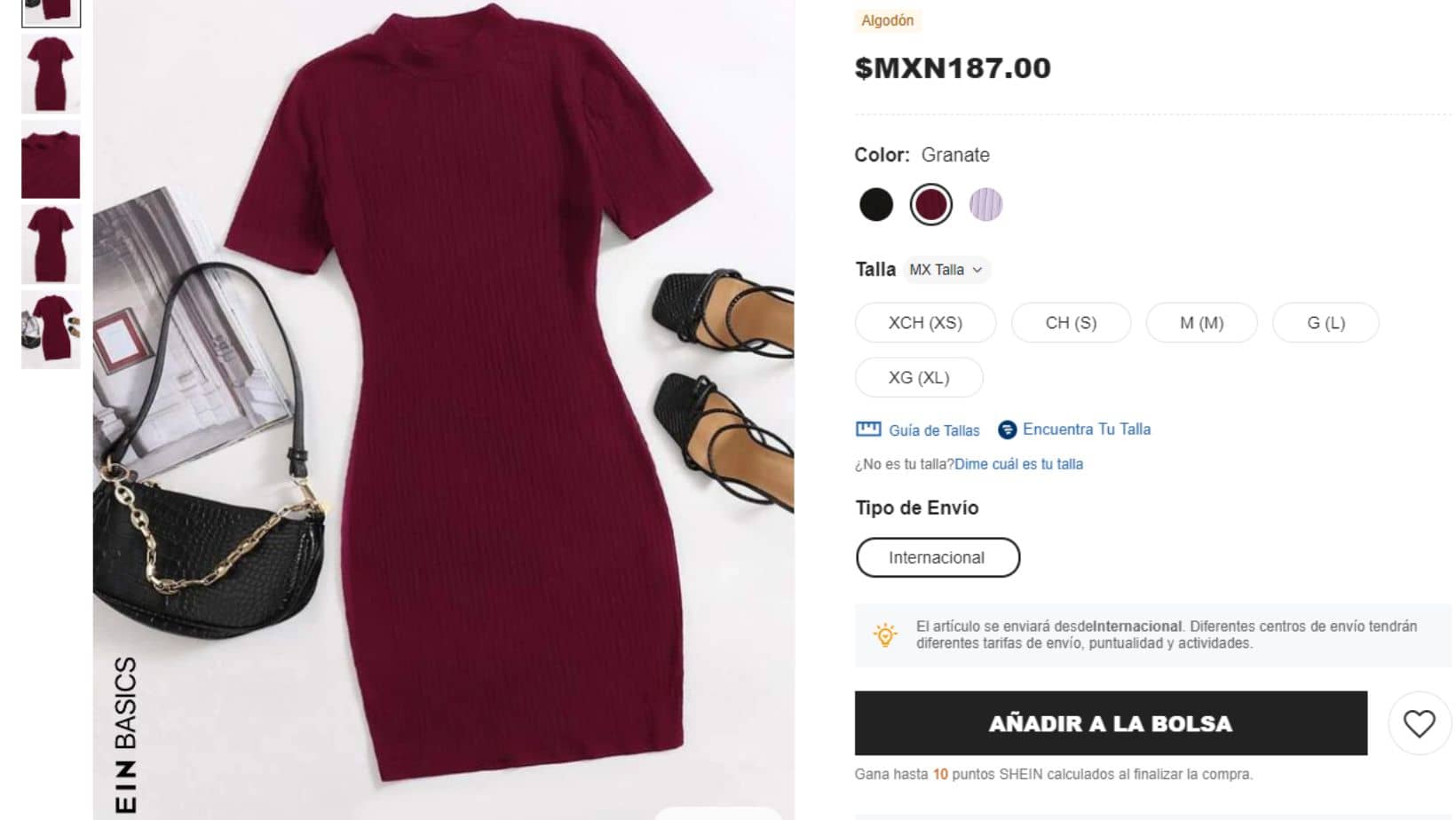 Cómo comprar en Shein