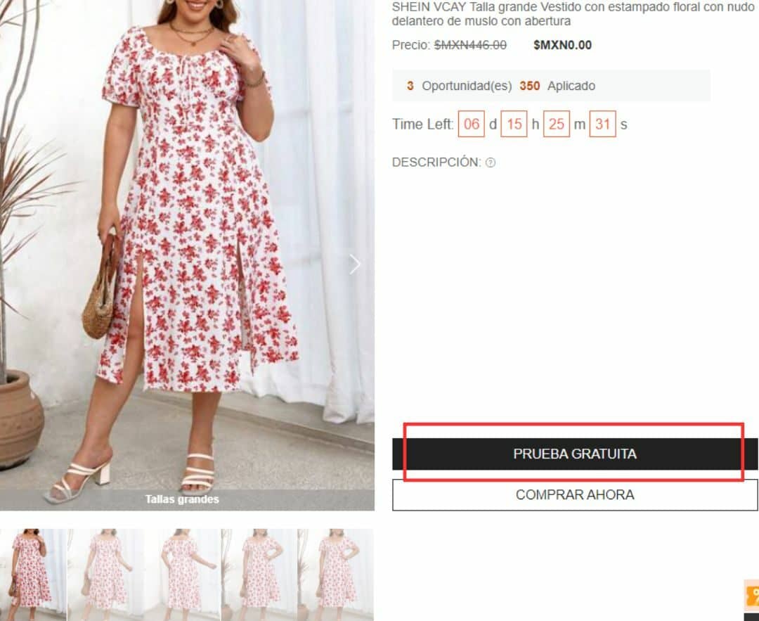 Cómo comprar en Shein