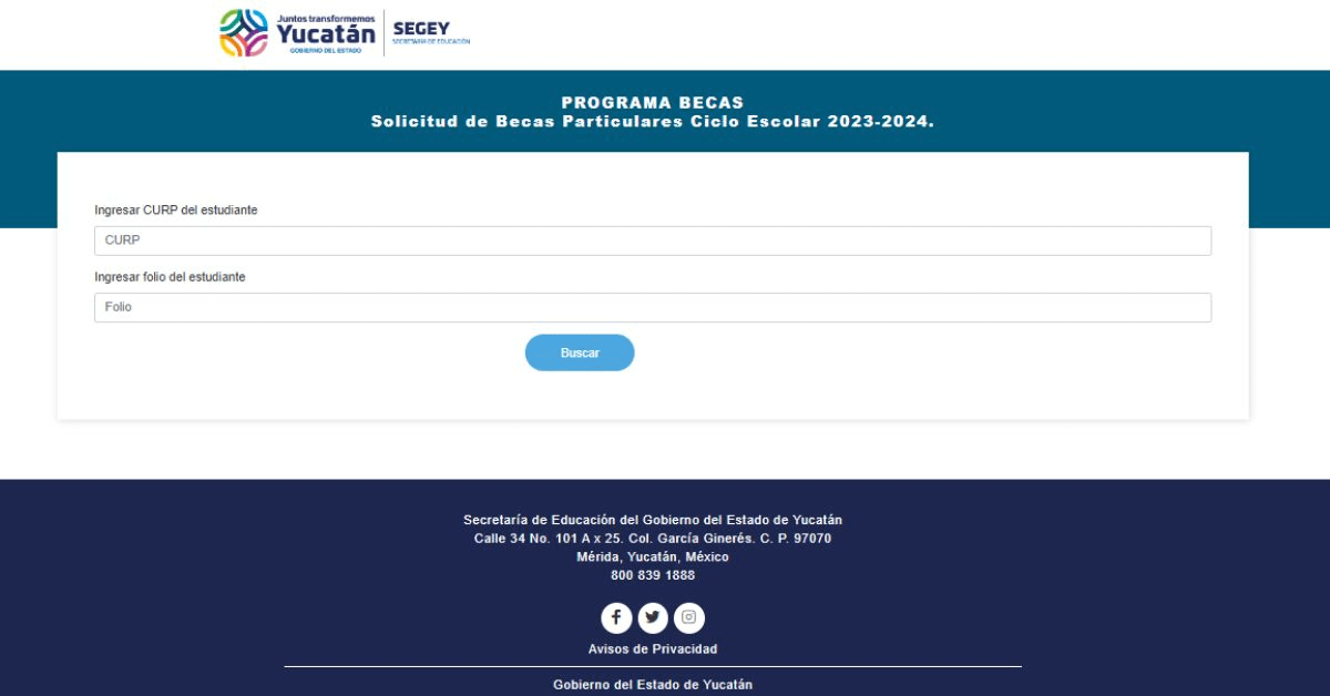 Segey resultados becas IBECEY 2023 
