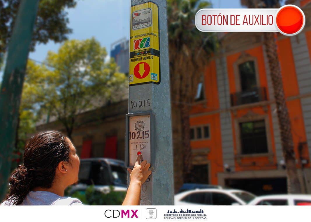 Foto: Botón de emergencia
