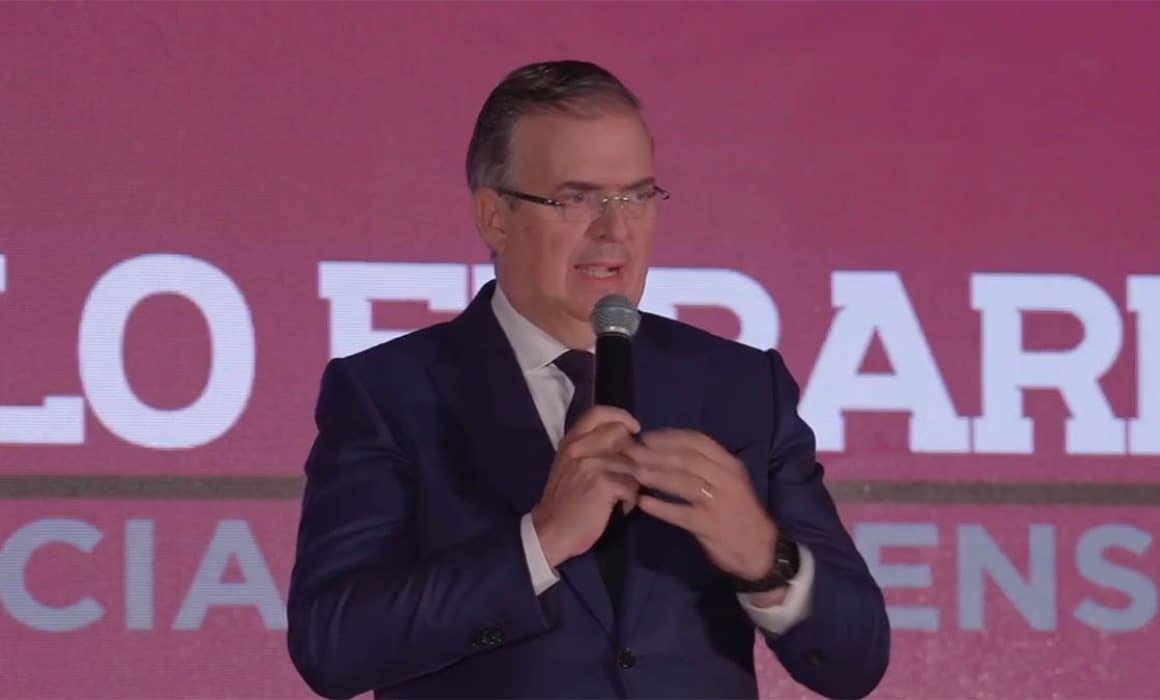 Marcelo Ebrard, últimas noticias de su candidatura en Morena.