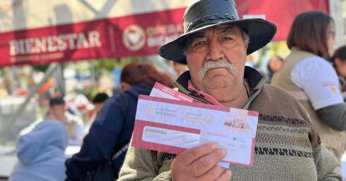 Tarjeta pensión bienestar vencida
