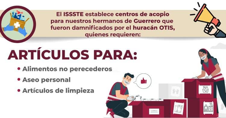 Dr. Simi donación Acapulco huracán Otis Guerrero