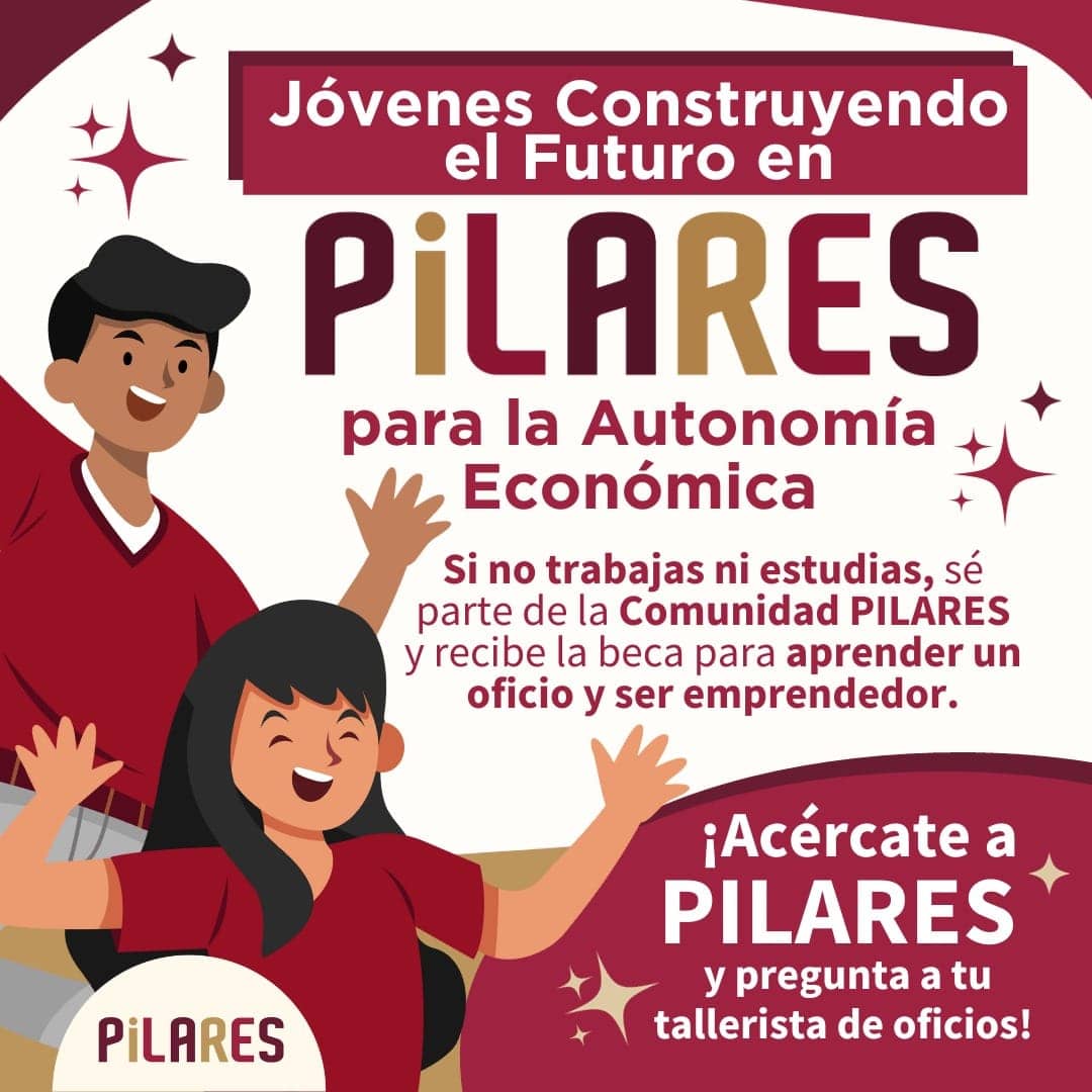 jóvenes construyendo el futuro registro PILARES CDMX