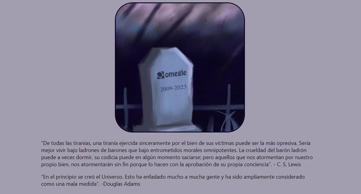 omegle cierra para siempre 2