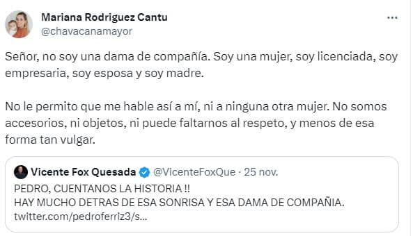 vicente fox violencia política de género mariana rodriguez 5
