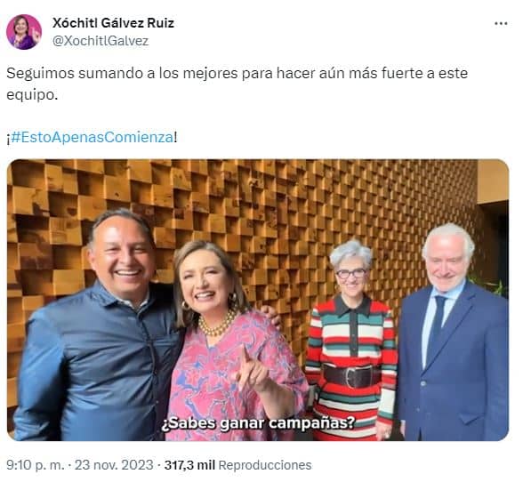 xochitl galvez max cortazar