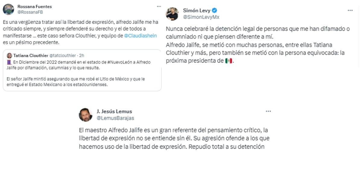 Alfredo Jalife Tatiana Clouthier