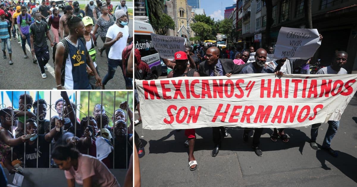 ¿Por qué hay tantos haitianos en México?