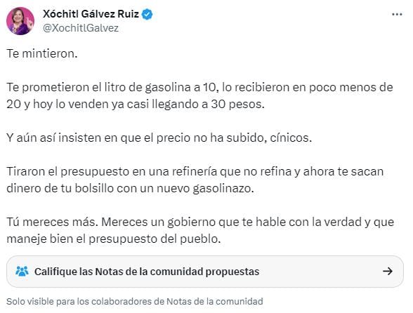 Qué hay de cierto y falso del gasolinazo de 29 pesos en 2024 2