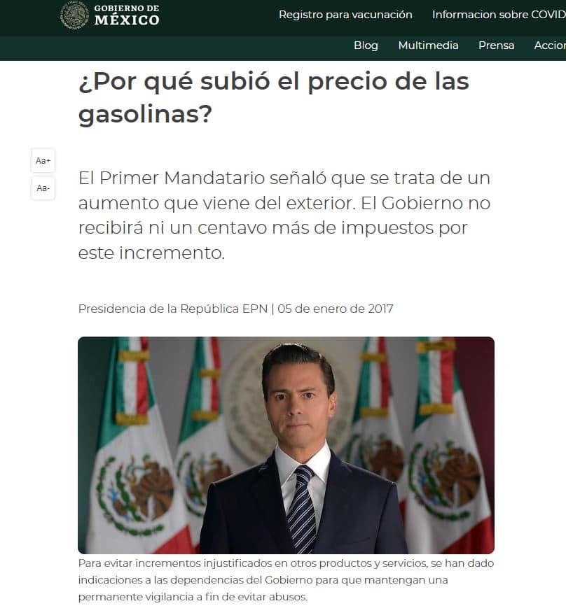 Qué hay de cierto y falso del gasolinazo de 29 pesos en 2024 6
