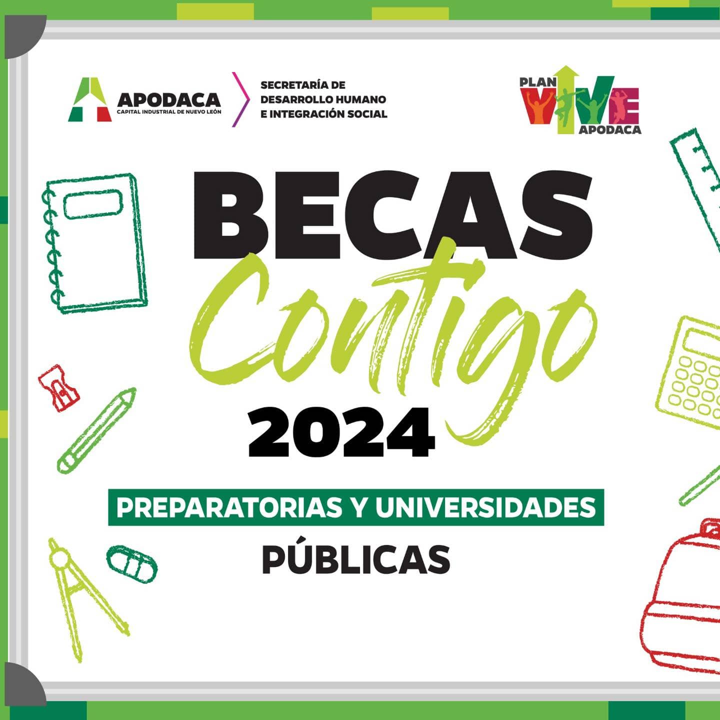 Becas Contigo Apodaca 2024