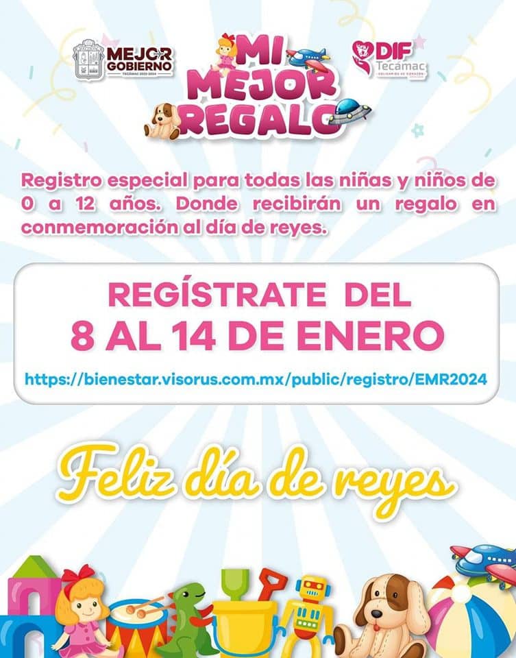 Bienestar visorus registro Tecámac