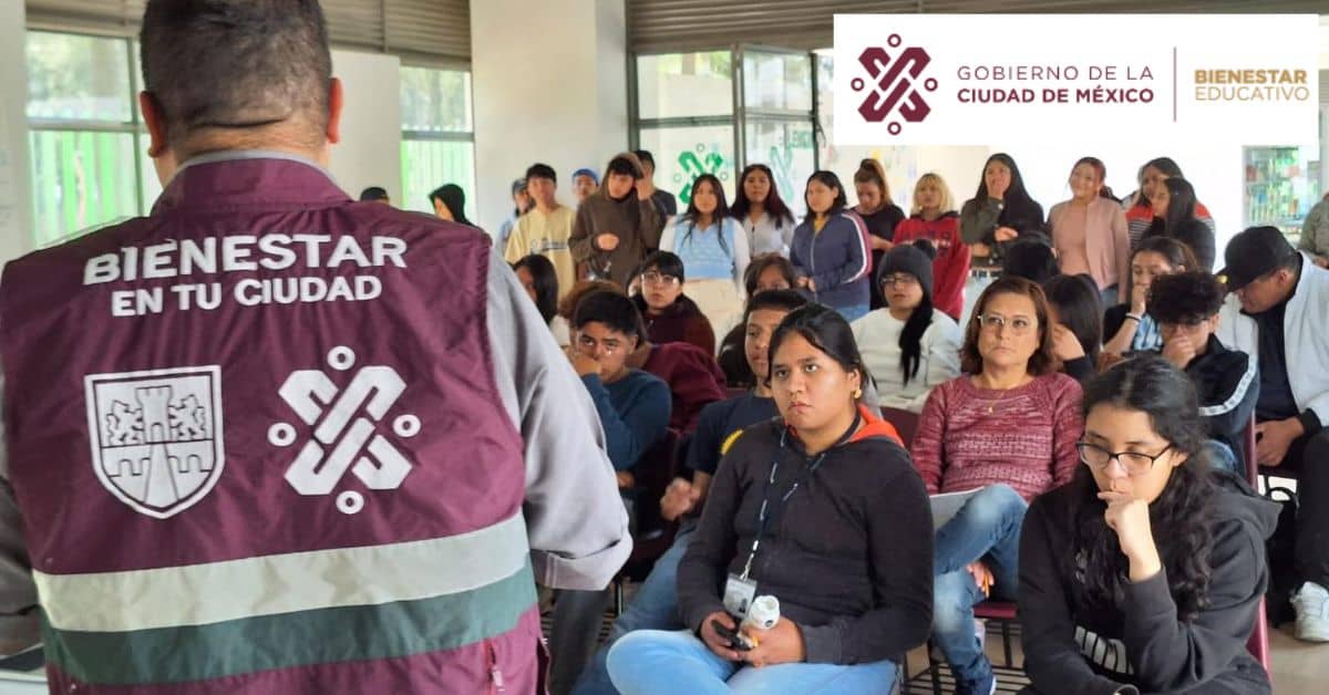Trabajo promotores sociales Bienestar Educativo 2024 