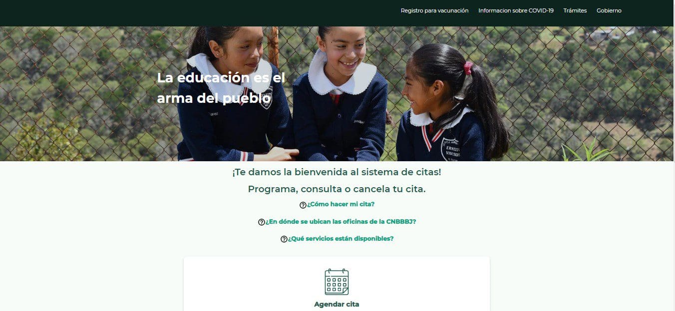 sede alterna beca Benito Juárez que es