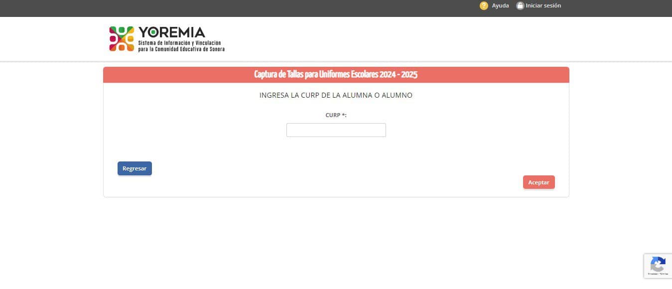yoremia uniformes 2024 registro