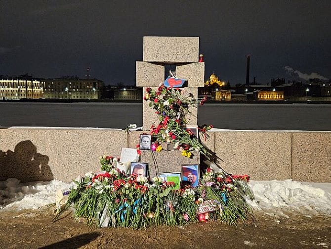 La solitaria muerte de Navalny. Foto: Wikimedia.