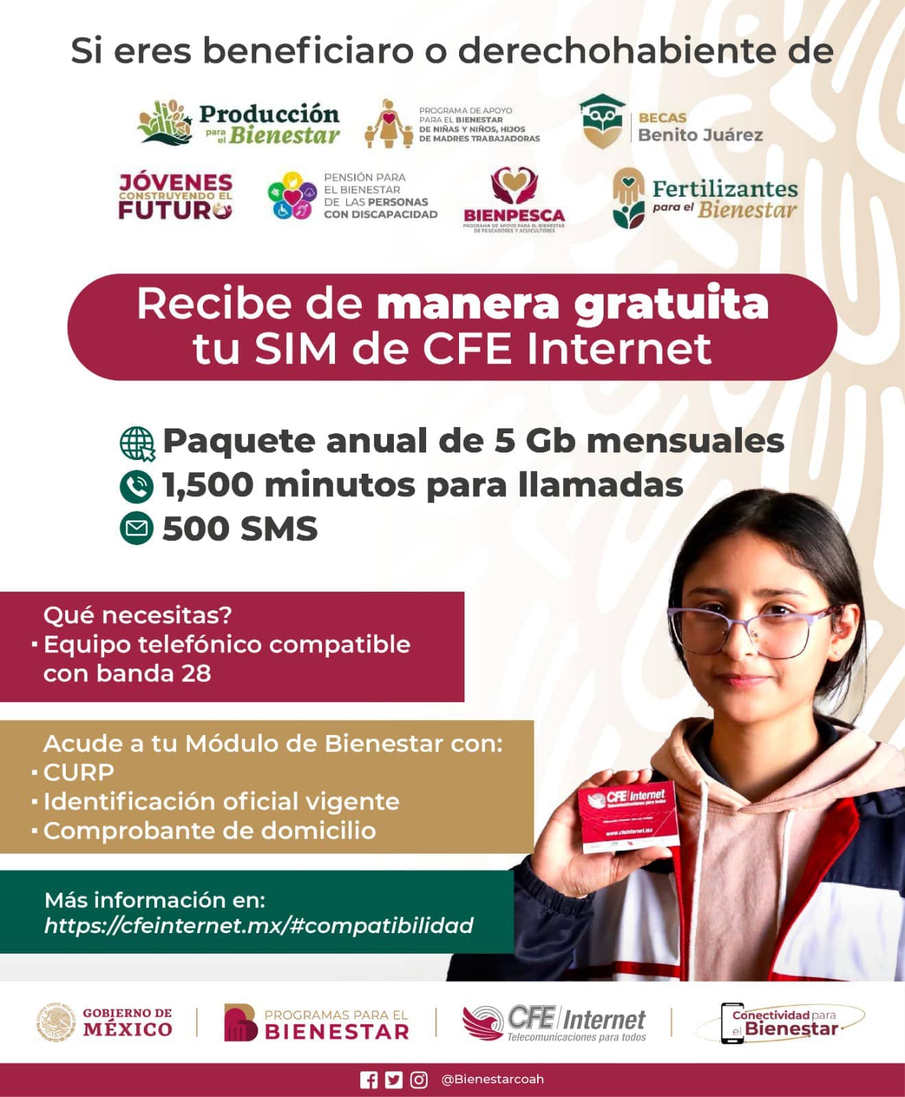 registro conectividad para el bienestar 2024 internet gratis 