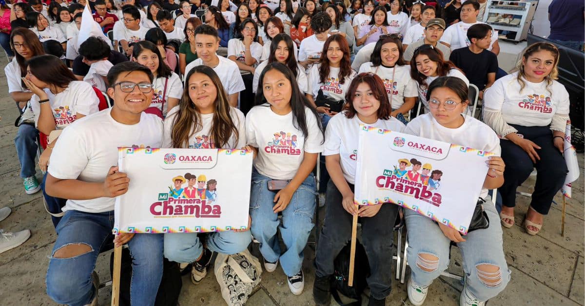 registro Mi Primera Chamba Oaxaca 2024