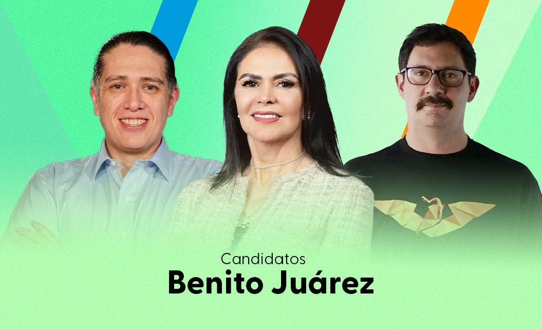 candidatos benito juárez 2024 portada