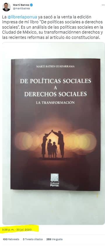 Martí Batres Hace campaña anticipada con sus libros portada 8768
