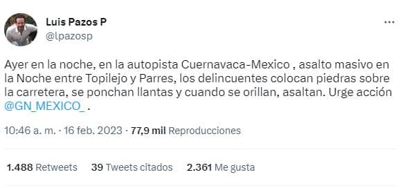 Surgen más asaltos con ponchallantas. Estas son las carreteras con denuncias 4