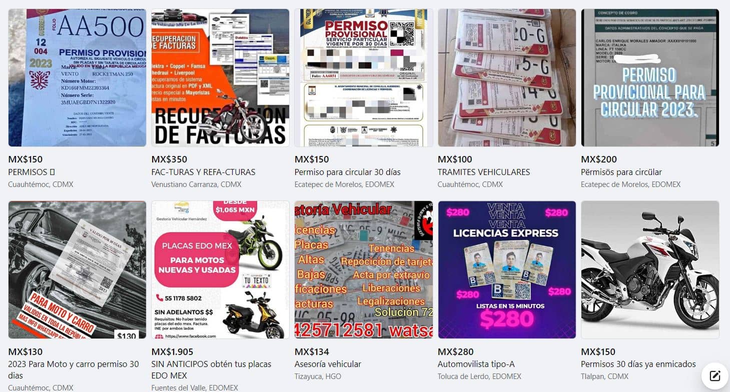 Permiso para circular sin placas para motos en CDMX no existe, es un fraude 8