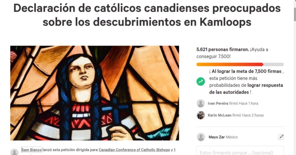 Petición-Change-org-Iglesia-Católica-Canadá