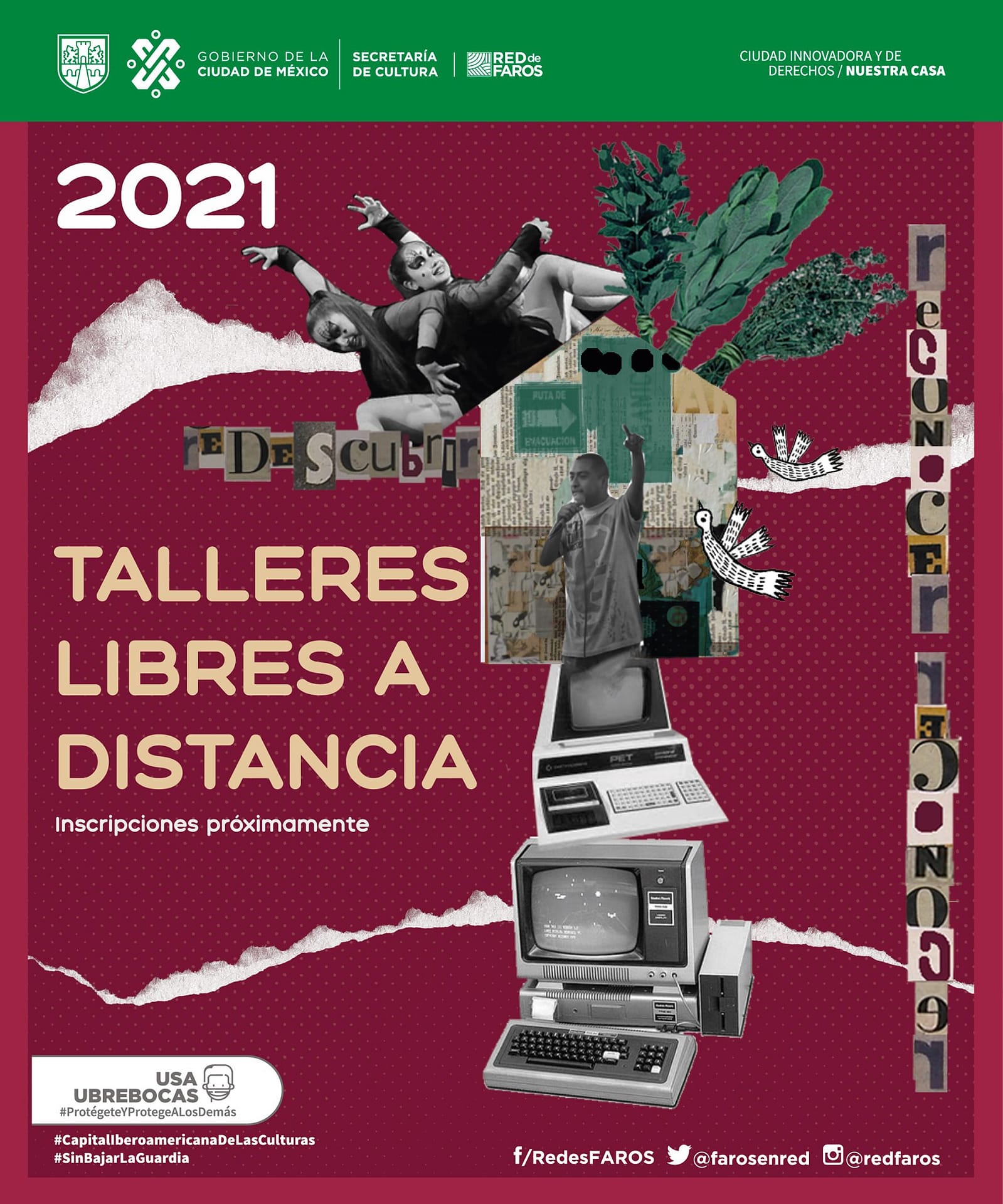 Puedes elegir varios talleres para inscribirte | Foto: Fb FARO Azcapotzalco