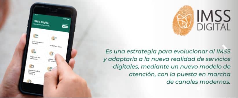 Puedes hacer los trámites a través de la app IMSS Digital | Foto: Captura de pantalla 