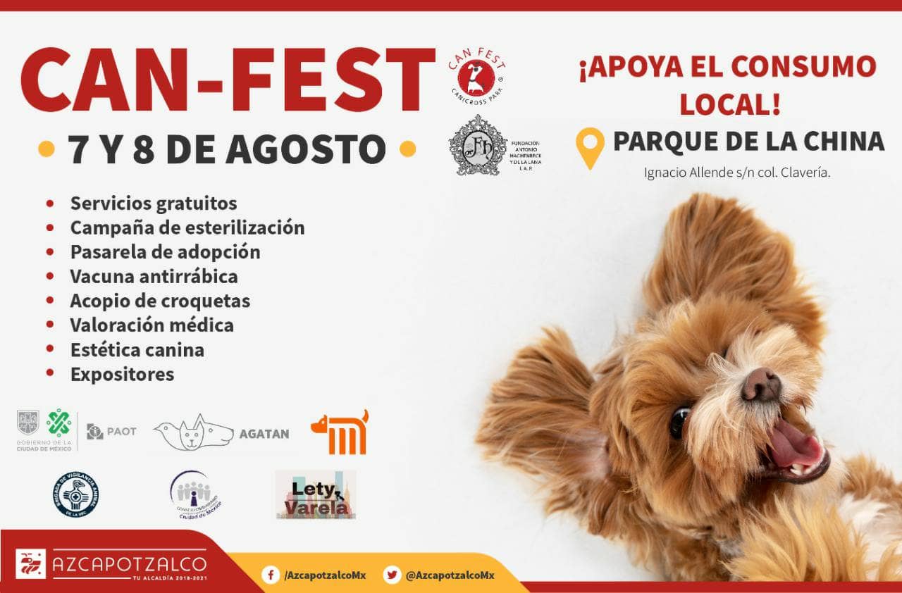 Podrás llevar a tu perro para que reciba atención médica | Foto: Twitter alclaldía Azcapotzalco