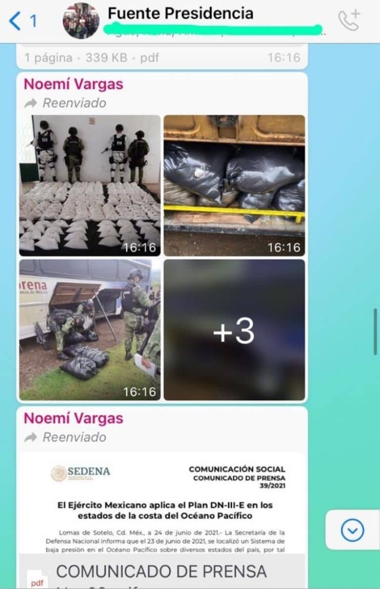 Por fin, el Ejército explica por qué borró el logo de Morena de un camión con droga 1