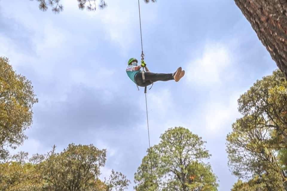 Puedes hacer ciclismo de montaña, rapel y otras actividades | Foto: Jocotitlán.gob