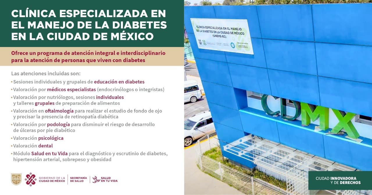 Estos son los servicios que ofrecen I Foto: Twitter Salud CDMX