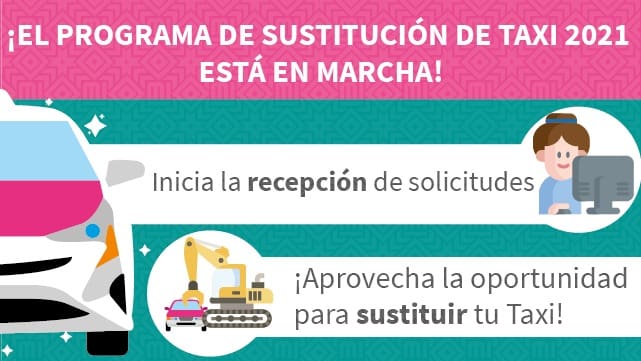 Este es el proceso para cambiar tu taxi | Foto: SEMOVI CDMX