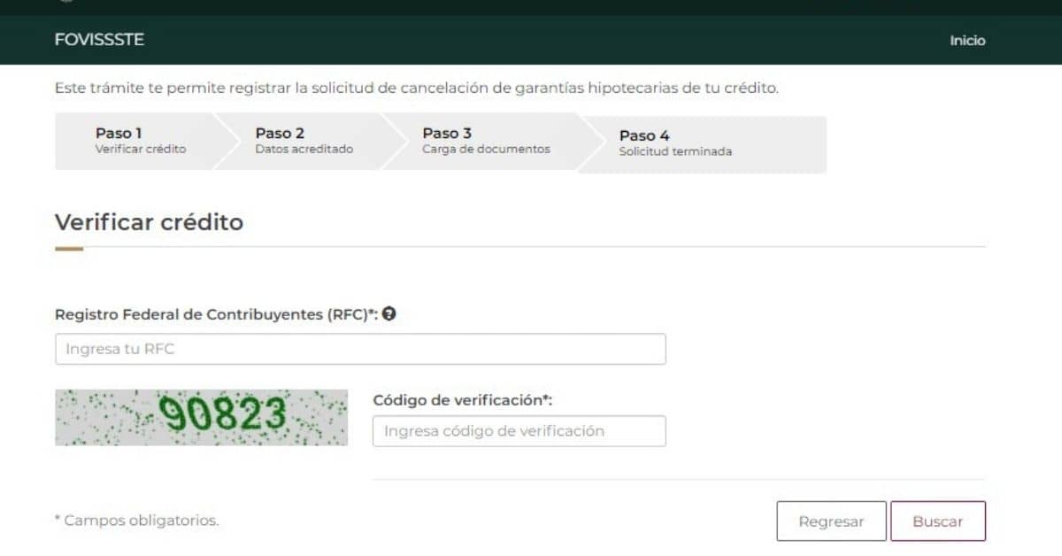 cancelar un crédito fovissste